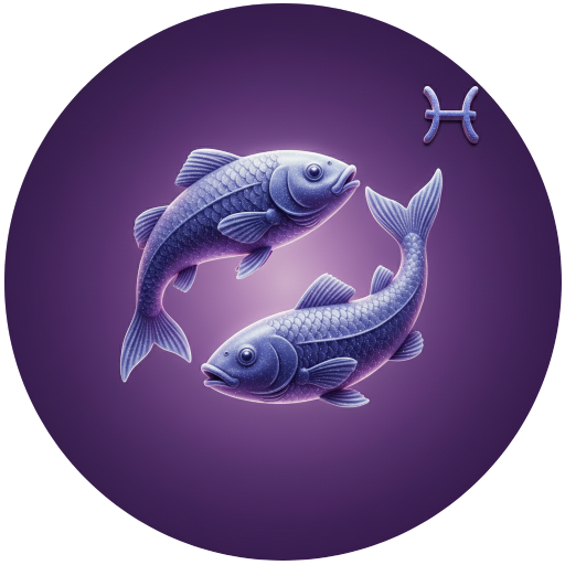 Pisces Zodiac Icon
